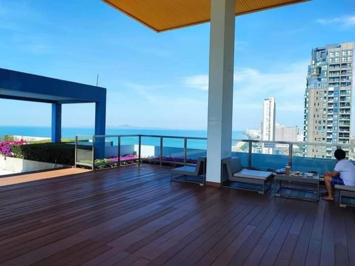 1 Bedroom Seaview Jomtein 9Th ジョムティエンビーチ エクステリア 写真