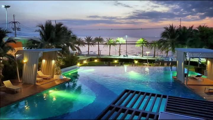 1 Bedroom Seaview Jomtein 9Th ジョムティエンビーチ エクステリア 写真